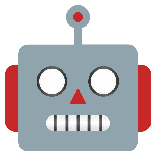 Futuristic robot artwork